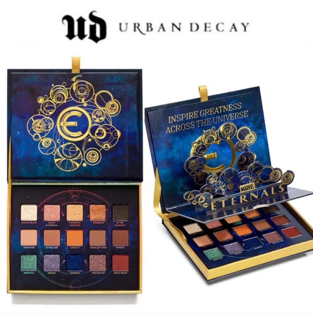 NIB Urban Decay x Marvel ETERNALS Eyeshadow Palette - Picture 10 of 14
